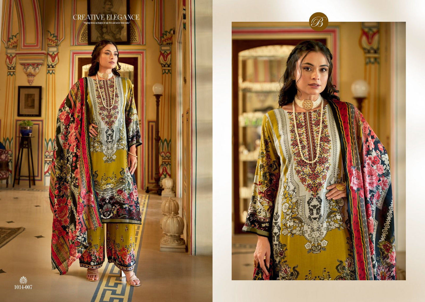 Readymade Pakistani Style Women Dress-Belliza Dilshad- Design-6