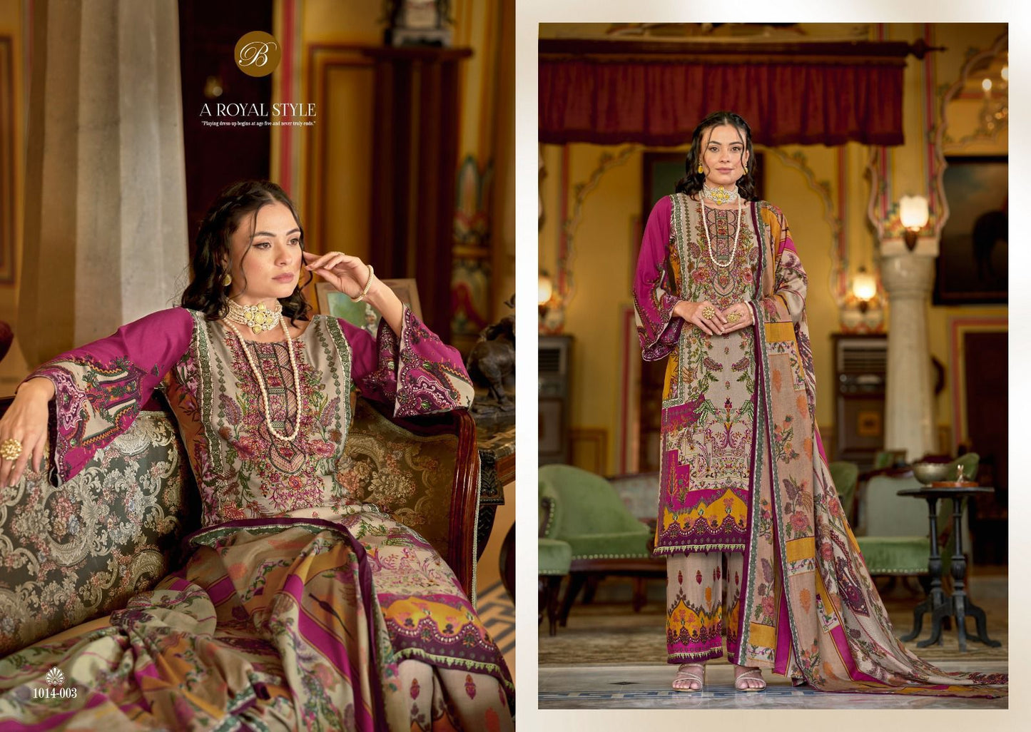 Readymade Pakistani Style Women Dress-Belliza Dilshad- Design-5
