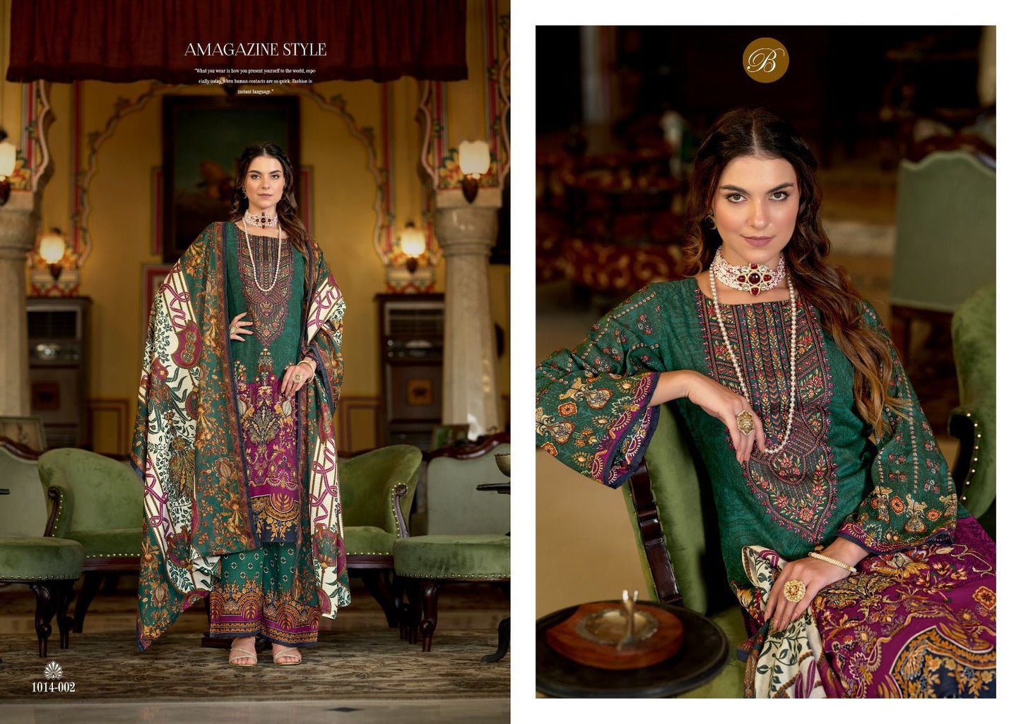 Readymade Pakistani Style Women Dress-Belliza Dilshad- Design-3