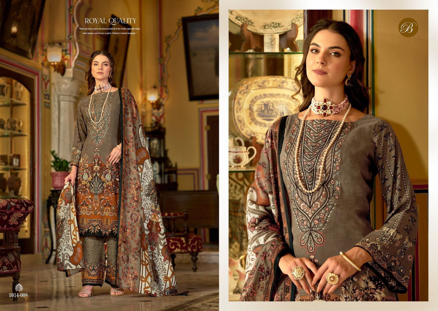 Readymade Pakistani Style Women Dress-Belliza Dilshad- Design-4