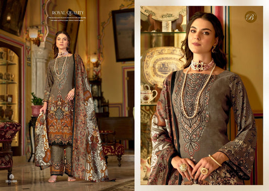 Readymade Pakistani Style Women Dress-Belliza Dilshad- Design-4