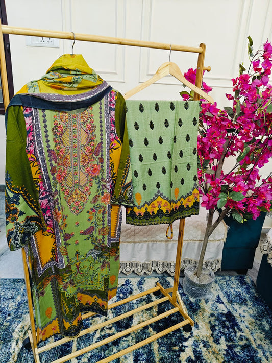 Readymade Pakistani Style Women Dress-Belliza Dilshad- Design-7