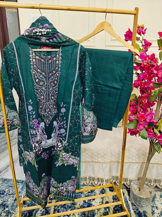 Readymade Pakistani Style Women Dress-Belliza Volume-84- Design-8