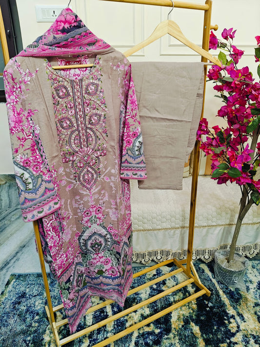 Readymade Pakistani Style Women Dress-Belliza Volume-84- Design-2