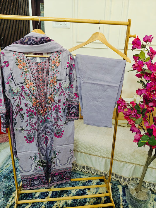 Readymade Pakistani Style Women Dress-Belliza Volume-84- Design-4