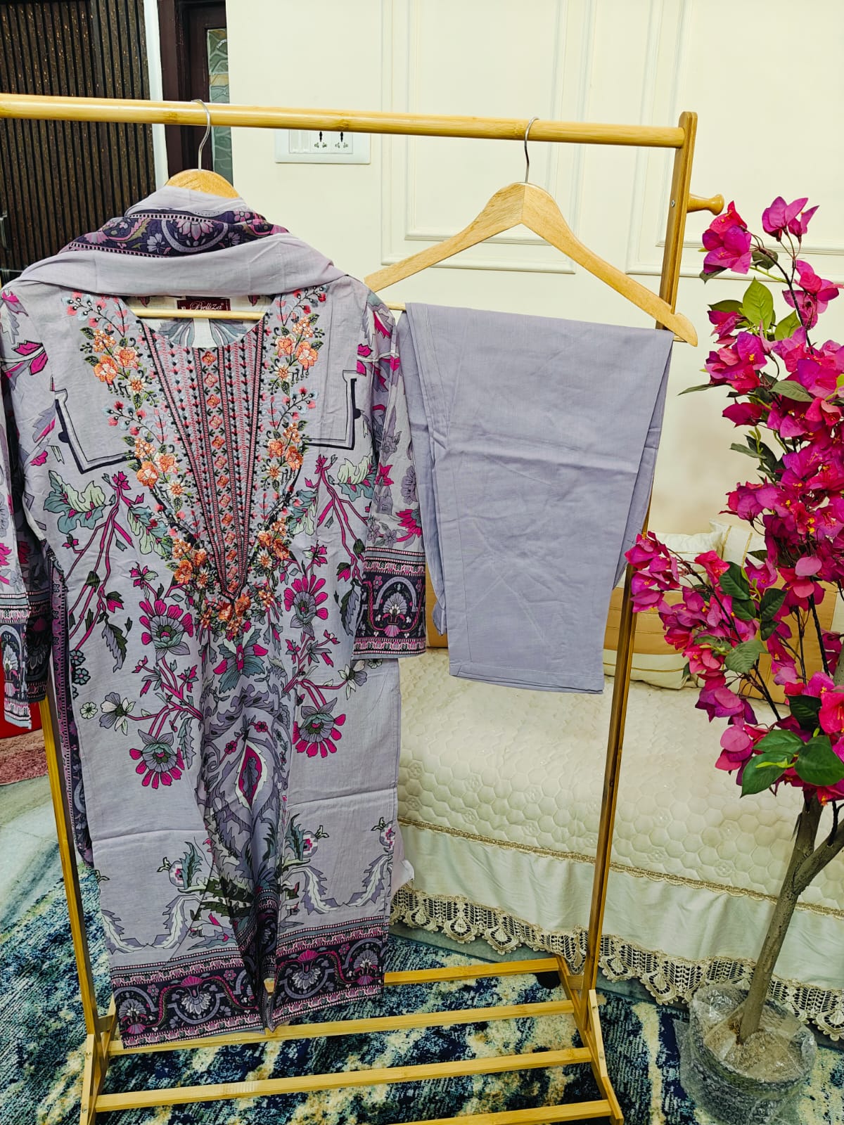 Readymade Pakistani Style Women Dress-Belliza Volume-84- Design-4