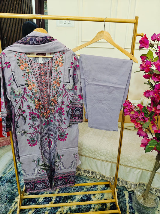 Readymade Pakistani Style Women Dress-Belliza Volume-84- Design-4