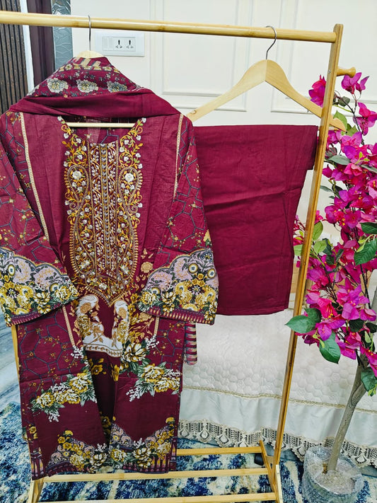 Readymade Pakistani Style Women Dress-Belliza Volume-84- Design-5