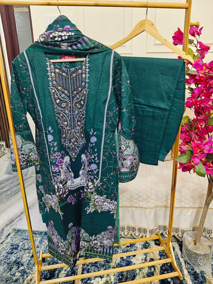 Readymade Pakistani Style Women Dress-Belliza Volume-84- Design-8