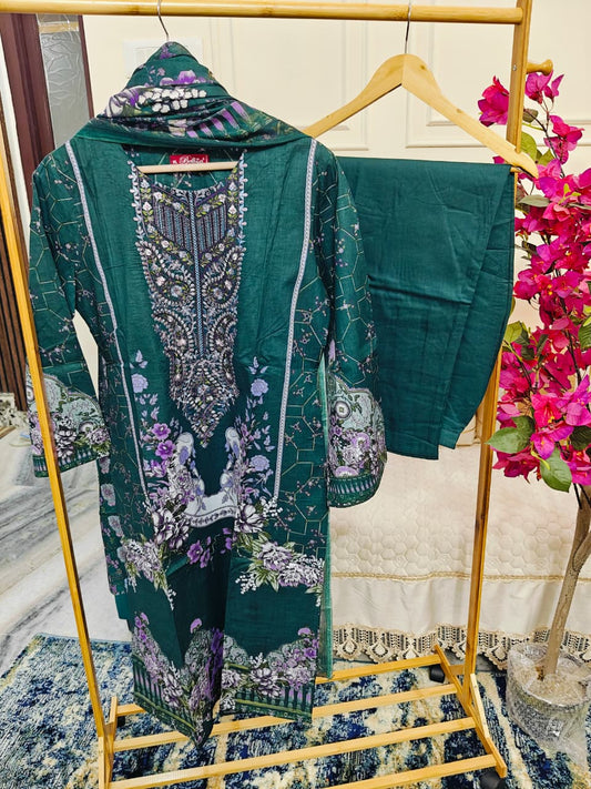 Readymade Pakistani Style Women Dress-Belliza Volume-84- Design-8