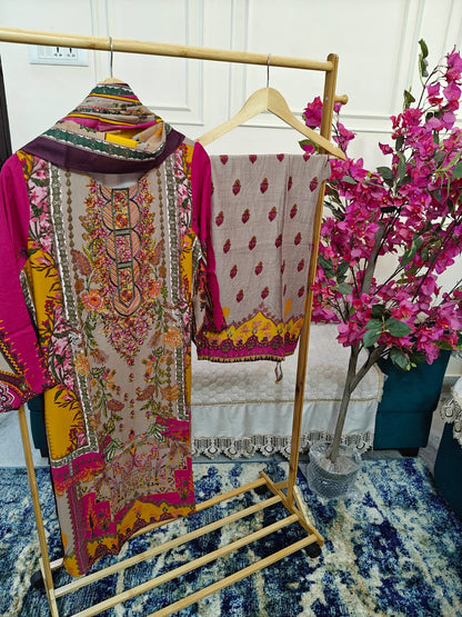 Readymade Pakistani Style Women Dress-Belliza Dilshad- Design-5