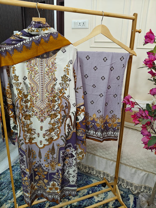 Readymade Pakistani Style Women Dress-Belliza Dilshad- Design-1