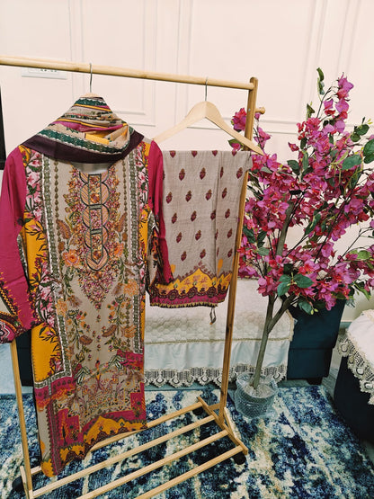Readymade Pakistani Style Women Dress-Belliza Dilshad- Design-5