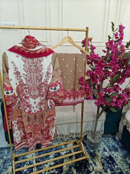 Readymade Pakistani Style Women Dress-Belliza Dilshad- Design-2