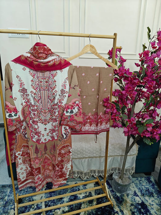 Readymade Pakistani Style Women Dress-Belliza Dilshad- Design-2
