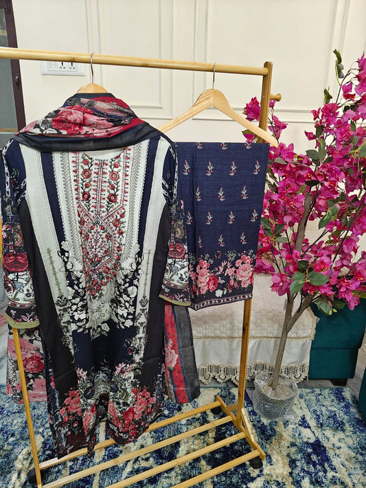 Readymade Pakistani Style Women Dress-Belliza Dilshad- Design-8