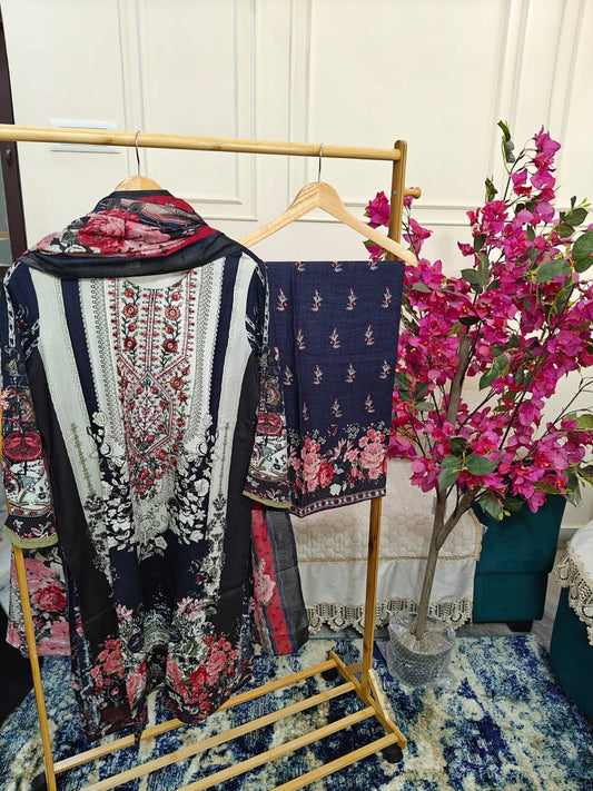 Readymade Pakistani Style Women Dress-Belliza Dilshad- Design-8