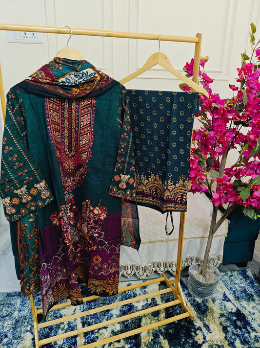 Readymade Pakistani Style Women Dress-Belliza Dilshad- Design-3