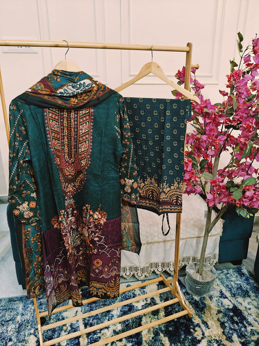 Readymade Pakistani Style Women Dress-Belliza Dilshad- Design-3
