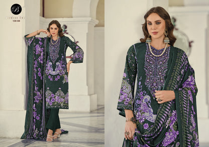 Readymade Pakistani Style Women Dress-Belliza Volume-84- Design-8
